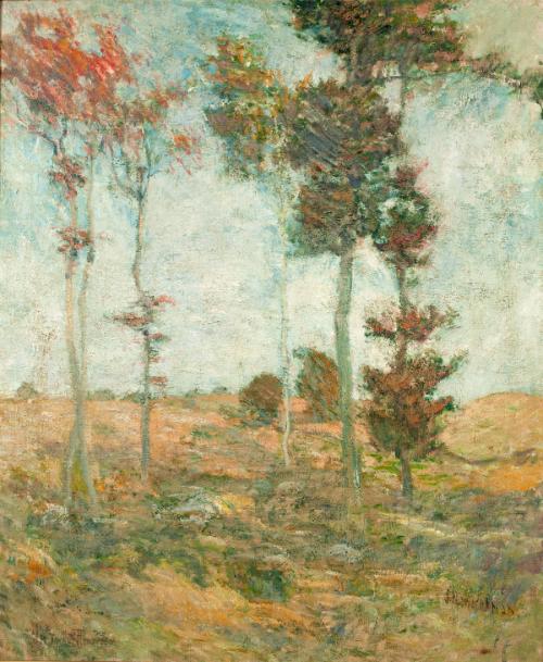 Twachtman,JohnHenry,Summer Trees,2009.31LTL