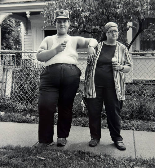 Mother & Son -- Newspaper Vendors, Buffalo, NY