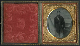 Civil War Soldier in Uniform