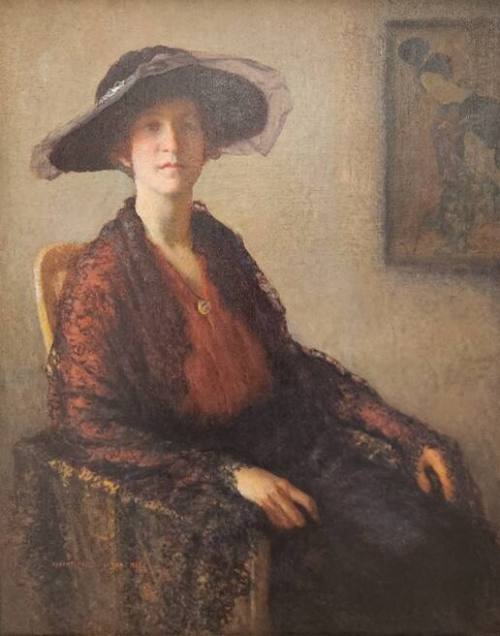 Spanish Shawl and Miss M. (Portrait of Caroline Parker Smith Chubb [1897-1938])
