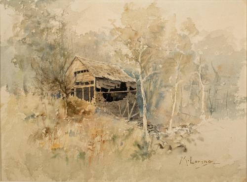 Warner,MaryLoring,OldBarn,Haddam,Connecticut,1983.14