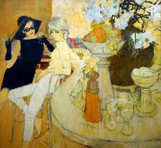 DeMers,Joe,Rules Kept Her From Her Husband,Two Girls with Still Life,1966.19LIC