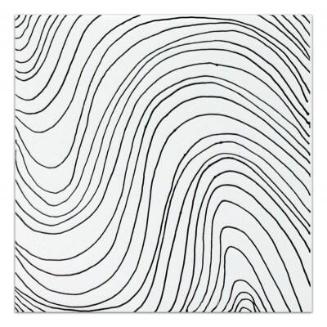 Irregular Wavy Black & White Lines,2007.136.411SL