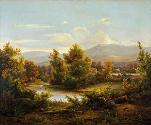 Shaw,Joshua,19thCenturyLandscape,Connecticut,1954.12