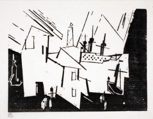 Feininger,Lyonel,TheHarbor,1990.06.4