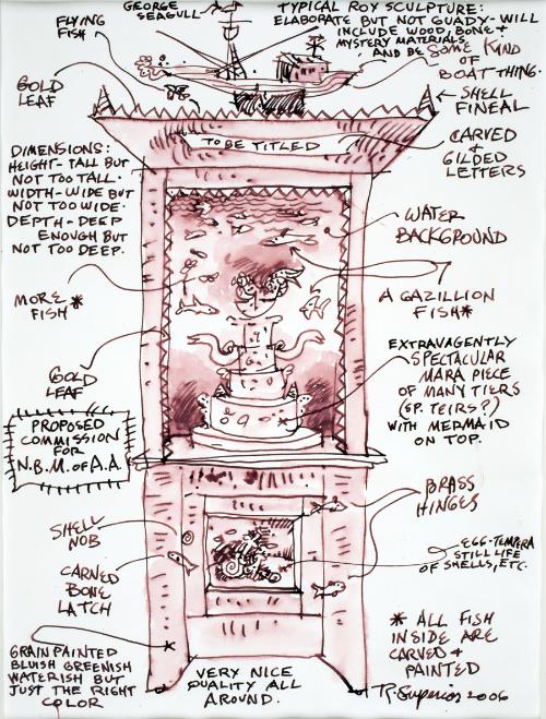 Superior,Ray,PreparatoryDrawingsforAquaMarina,2013.77