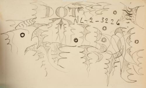 Burchfield,CharlesEphraim,DotDoodle,verso,1972.6