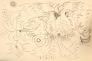 Burchfield,CharlesEphraimOrganicDoodle,verso,1972.67