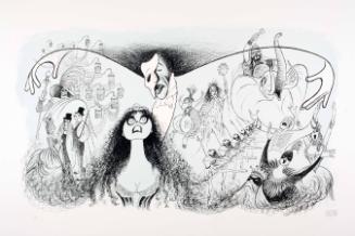 Hirschfeld,Albert,Untitled(PhantomoftheOpera),1992.96