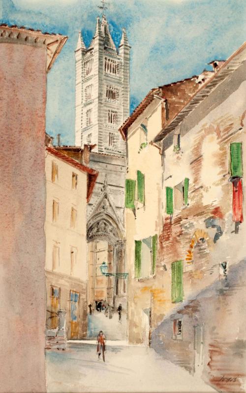 Brooks,WilliamF.,WatercolorsofItaly,1949.30.21