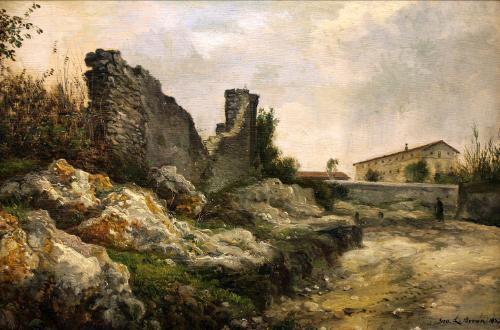 Brown, George Loring, The Ruins (Near St. Paul's, Rome), 1852