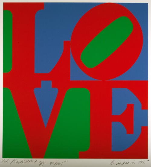 Indiana,Robert,The Philadelphia Love,1992.02