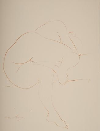 Demetrios,George,[Figure at Rest, Left Side]