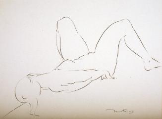 [Figure Resting, Arm at Side]