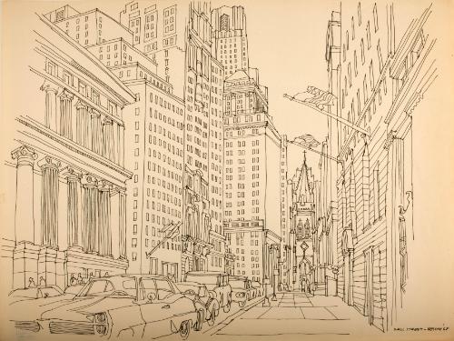 Welling,Richard,ViewofWallStreet,2011.76.27