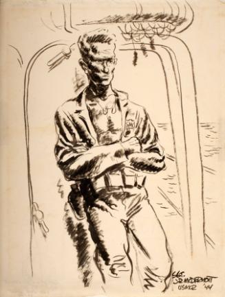 McDermott,JohnR.,PortfolioCombatDrawings,Young Marine,1978.35.6