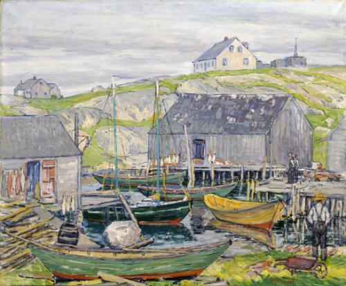 cooper, margaret miller_fishing boats, nova scot