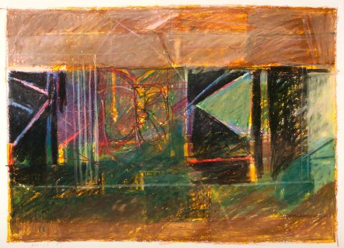 Grzyb,Zbigniew,Ochre Dimensions,1983.27