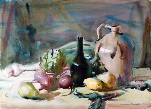 Bongart,Sergei,StillLifewithGreyJug,1975.44