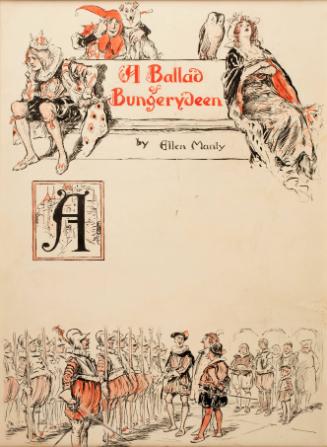 Illustration from "A Ballad of Bungerydeen", by Ellen Manly