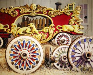 Circus Wagon and Wheels