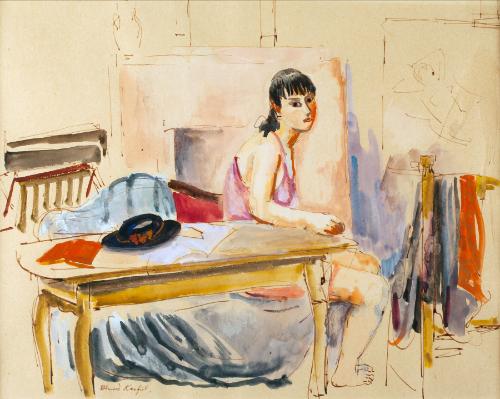 Karfiol,Bernard,ModelinRepose,1950.25