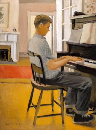 Laurence at the Piano