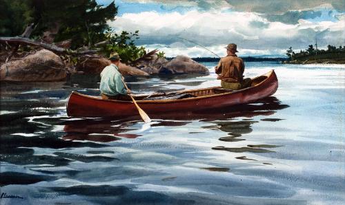 Pleissner,Ogden,AdirondackFishing,1950.16