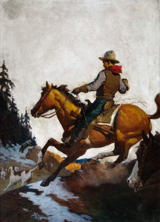 Elwell,RobertFarrington,Horse&Rider,1984.24LIC