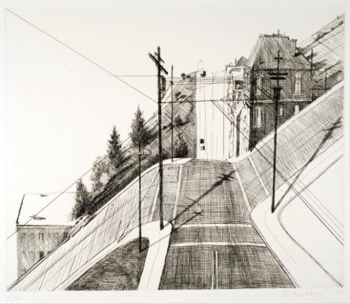 Thiebaud,Wayne,Down Mariposa,1984.93