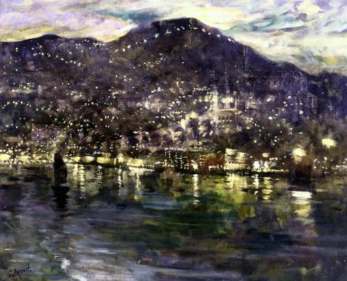 Genth,Lillian,Hong Kong at Night,1954.53