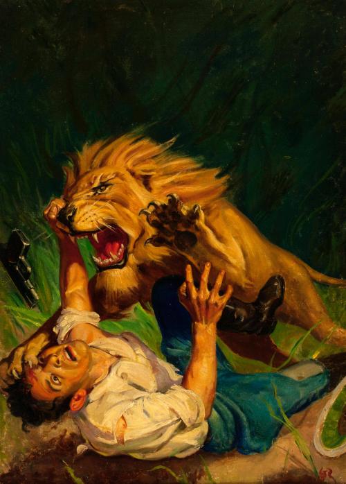 Rozen,Geroge,Lion Attacking Man,2009.22.253LIC