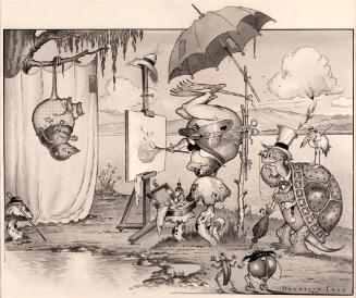 Cady,Harrison,Cartoon for Burgess Series,1954.37