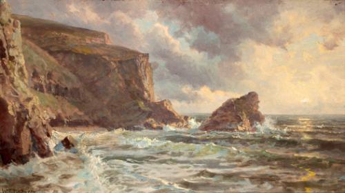 Richards,William Trost,Sunset West Irish Coast,2012.48.26