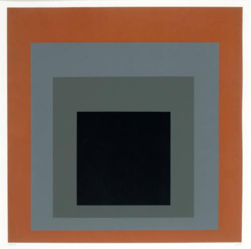 Albers,Josef,Homage to the Square (Brown, Gray Black),2015.175.4