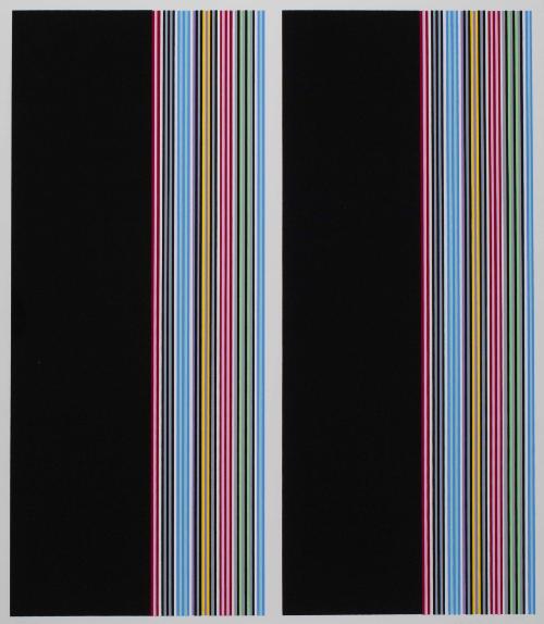 Davis,Gene,Anniversary Print (Colorful Vertical Lines),2015.175.8