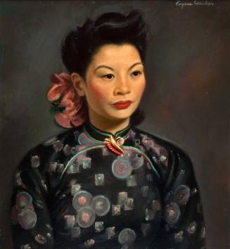 Eugene Edward Speicher,Portrait of an Asian Woman
