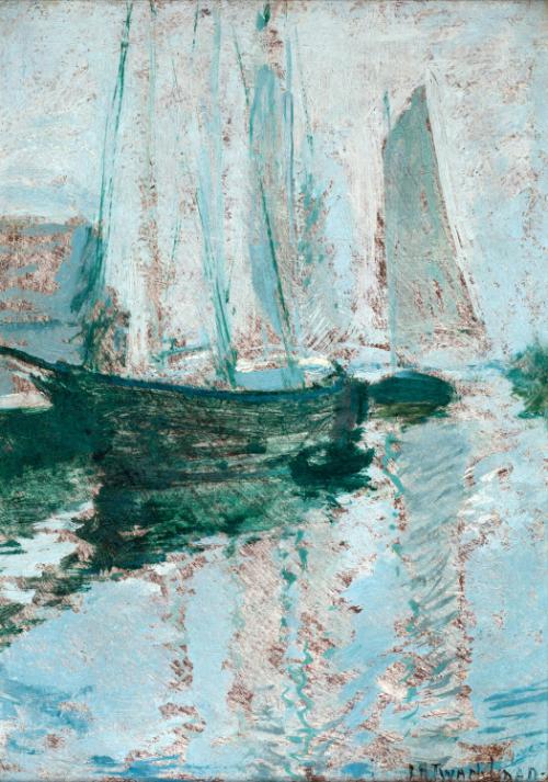 Twachtman,John Henry,Gloucester Boats, 2016.1.60