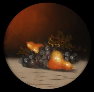 Chandler,William Henry,Still Life - Grapes and P