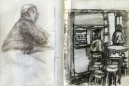 Drawings from 'Louises', London