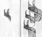 Studies, Spiral Staircase, Tokyo