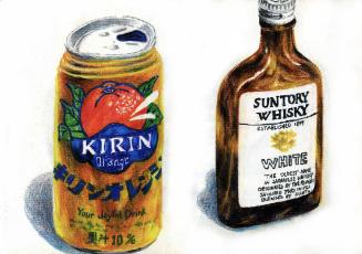 Kirin Orange and Suntory Whiskey