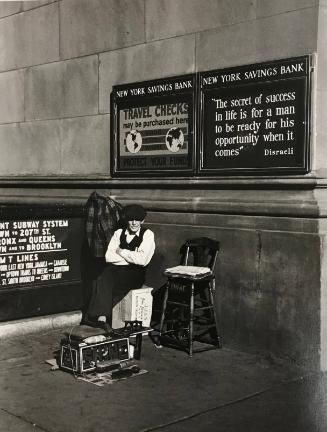 Shoeshine Man, New York City, New York