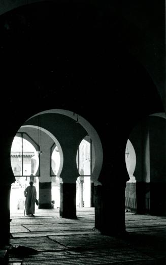 Entering Mosque, Fez, Morocco
