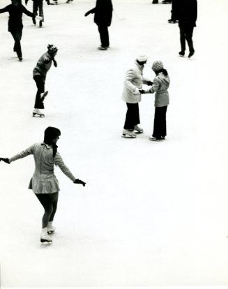 Ice Skating, Rockefeller Center, New York City