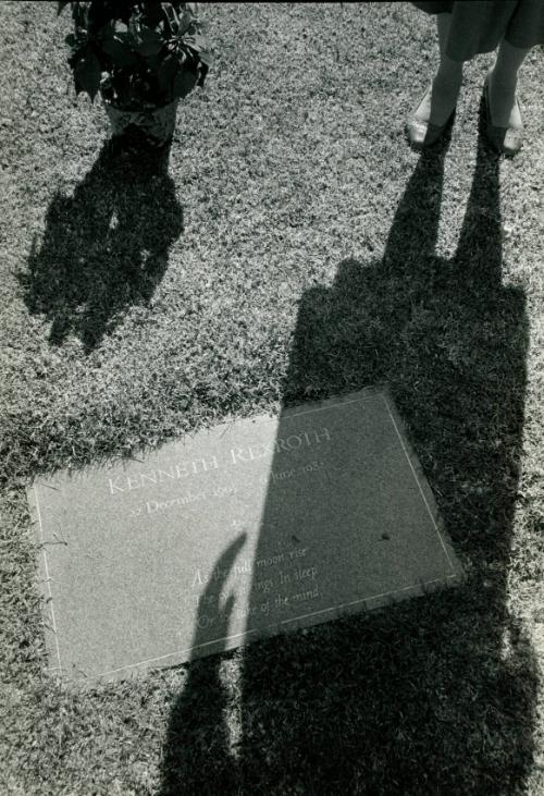 Shadow on grave