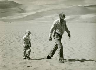 Father and Tired Son- Great Sands National Monument, Colorado
