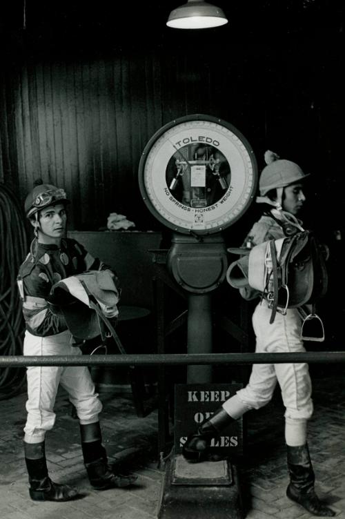 Weighing In, Churchill Downs, Louisville, Kentucky