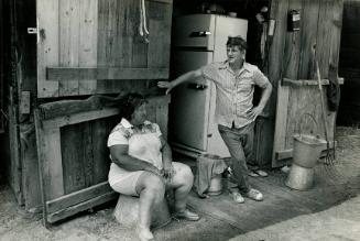 Backstretch Workers at the Bar, Massachusetts