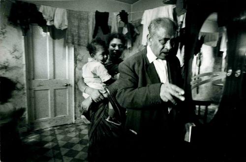 Some marriages on Brick Lane are still arranged on the strict basis of financial support: here a 64-year-old man accepted a young girl from his native village as a wife to ensure her family’s survival in Bangladesh, London, England